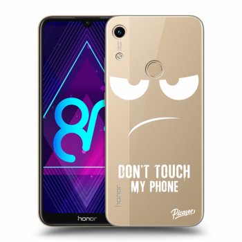 Picasee silikonový průhledný obal pro Honor 8A - Don't Touch My Phone