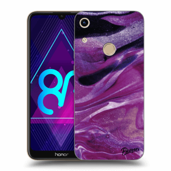 Obal pro Honor 8A - Purple glitter