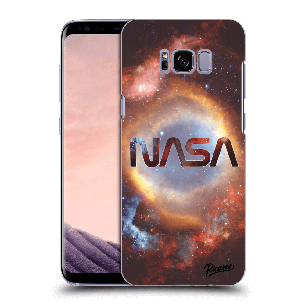 Picasee silikonový černý obal pro Samsung Galaxy S8 G950F - Nebula