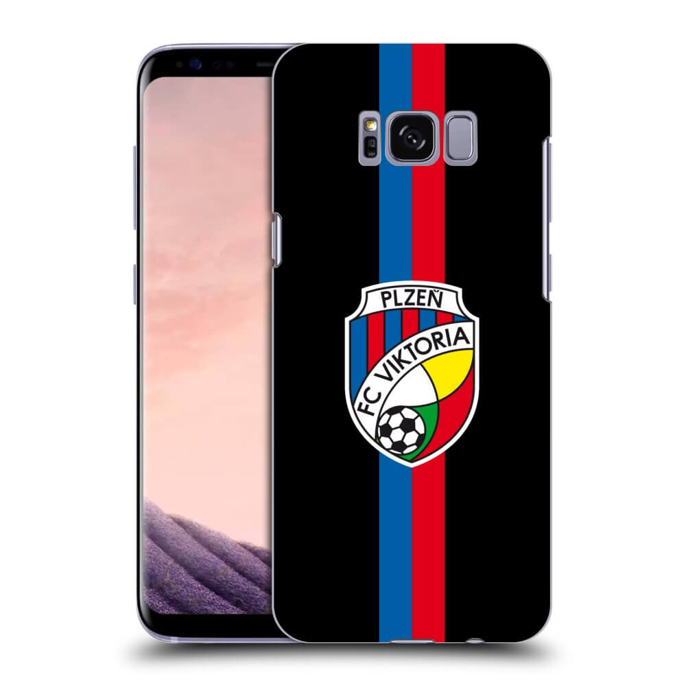 Picasee silikonový černý obal pro Samsung Galaxy S8 G950F - FC Viktoria Plzeň H