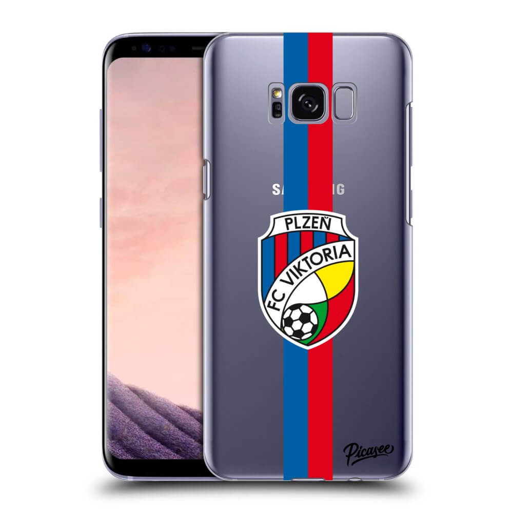 Picasee silikonový průhledný obal pro Samsung Galaxy S8 G950F - FC Viktoria Plzeň H