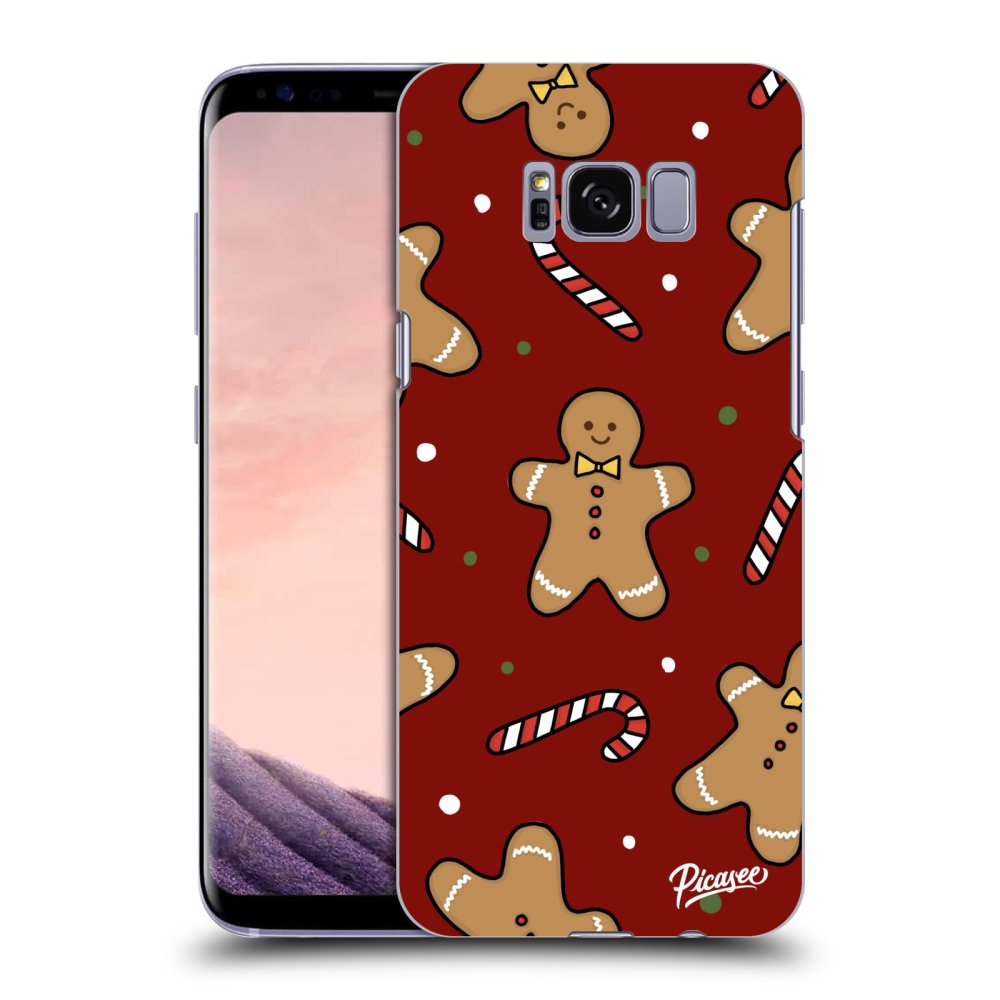 Picasee silikonový černý obal pro Samsung Galaxy S8 G950F - Gingerbread 2