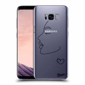 Picasee silikonový průhledný obal pro Samsung Galaxy S8 G950F - Couple girl