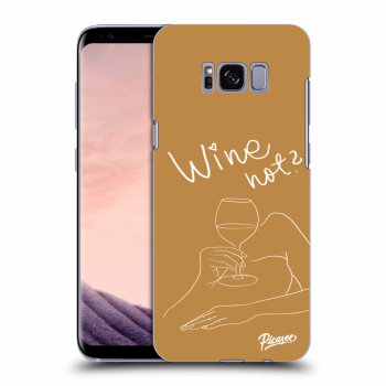 Picasee ULTIMATE CASE pro Samsung Galaxy S8 G950F - Wine not