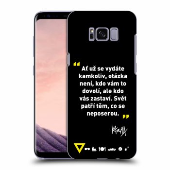 Obal pro Samsung Galaxy S8 G950F - Kazma - SVĚT PATŘÍ TĚM, CO SE NEPOSEROU