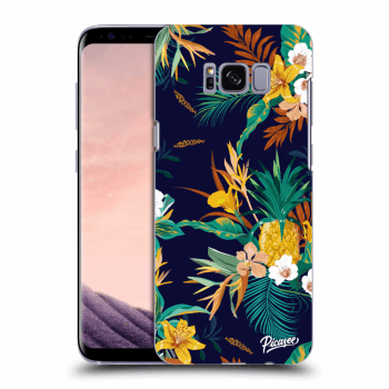 Picasee silikonový průhledný obal pro Samsung Galaxy S8 G950F - Pineapple Color