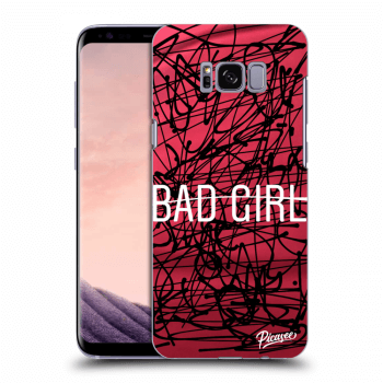 Picasee silikonový průhledný obal pro Samsung Galaxy S8 G950F - Bad girl