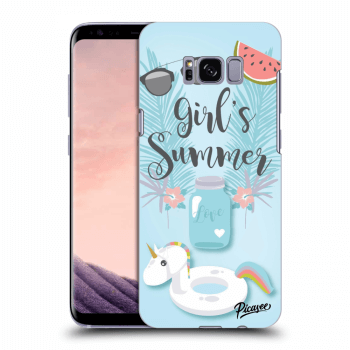Picasee silikonový průhledný obal pro Samsung Galaxy S8 G950F - Girls Summer