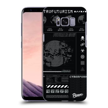 Picasee silikonový černý obal pro Samsung Galaxy S8 G950F - FUTURE