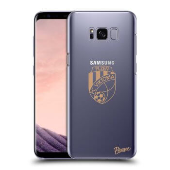 Picasee silikonový průhledný obal pro Samsung Galaxy S8 G950F - FC Viktoria Plzeň I