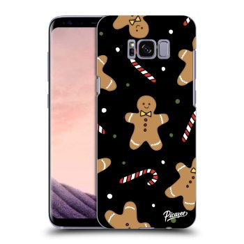 Picasee silikonový černý obal pro Samsung Galaxy S8 G950F - Gingerbread