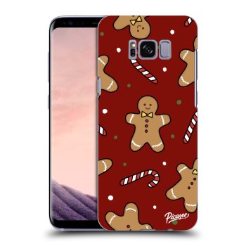 Picasee silikonový černý obal pro Samsung Galaxy S8 G950F - Gingerbread 2