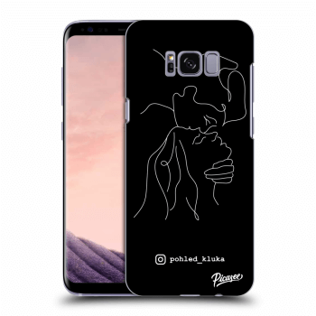 Picasee silikonový černý obal pro Samsung Galaxy S8 G950F - Forehead kiss White