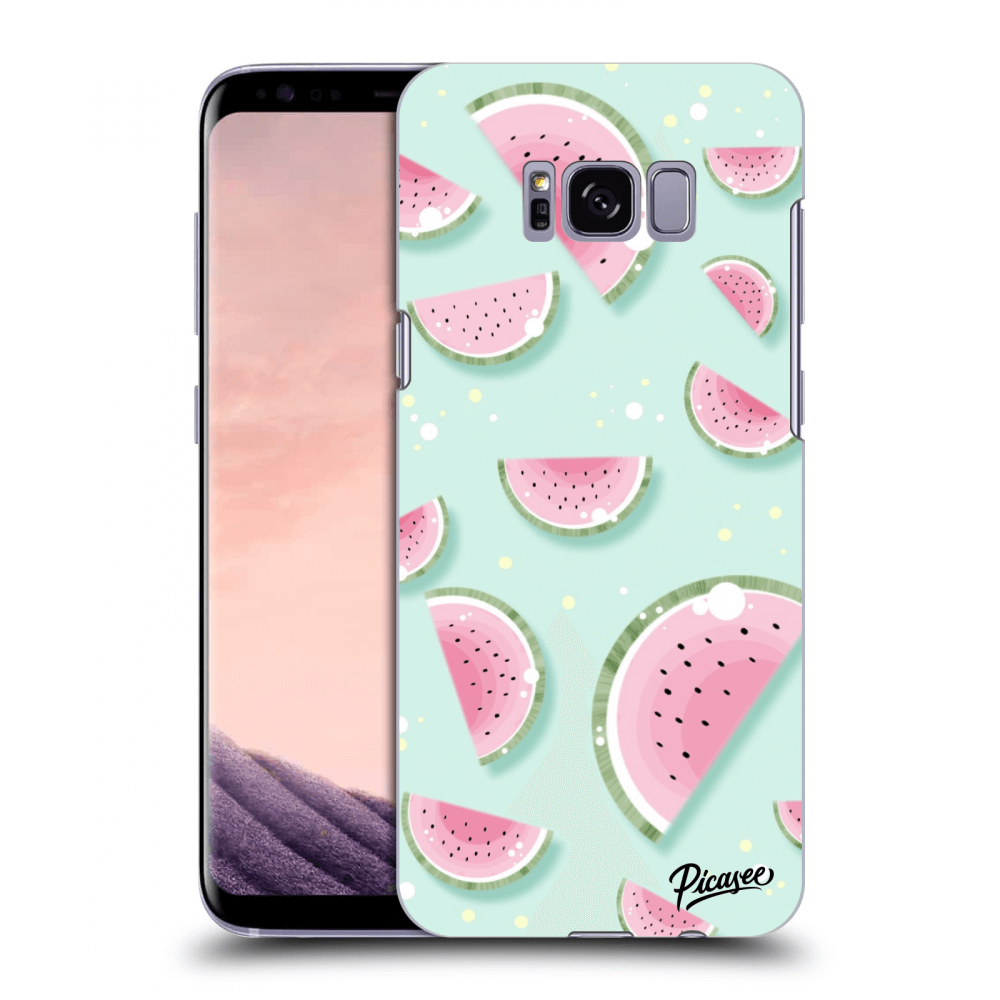 Picasee silikonový průhledný obal pro Samsung Galaxy S8 G950F - Watermelon 2