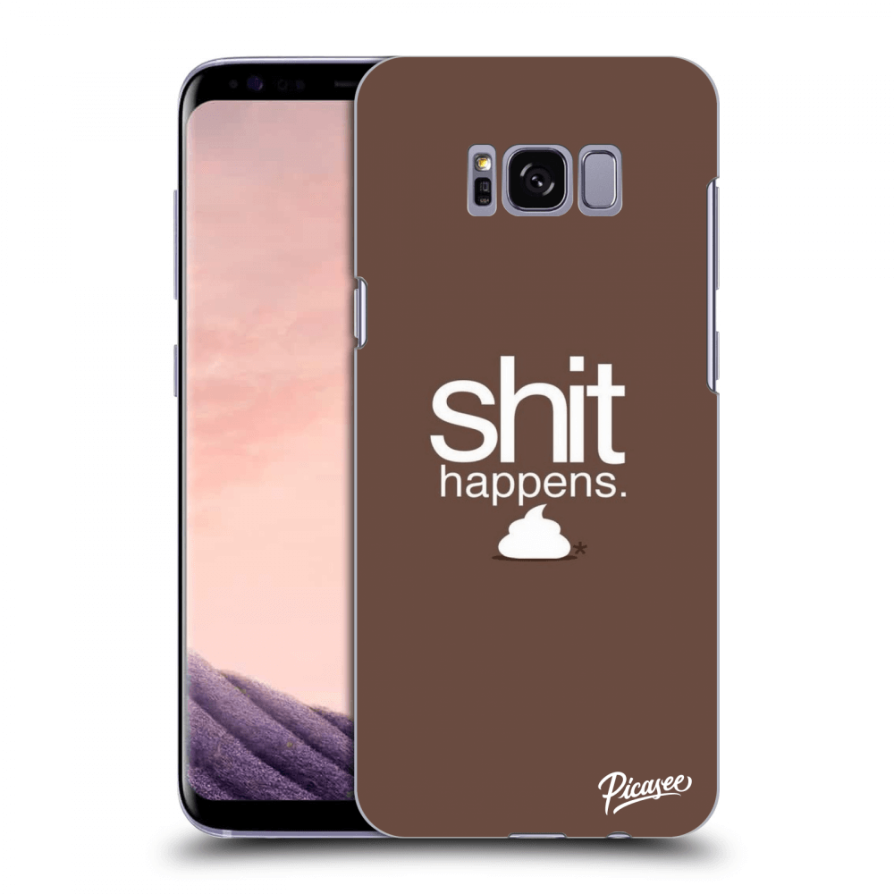 Picasee ULTIMATE CASE pro Samsung Galaxy S8 G950F - Shit happens