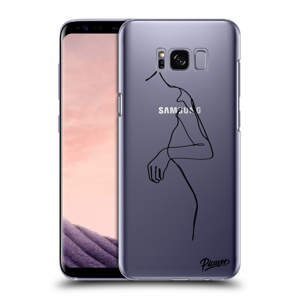 Picasee silikonový průhledný obal pro Samsung Galaxy S8 G950F - Simple body