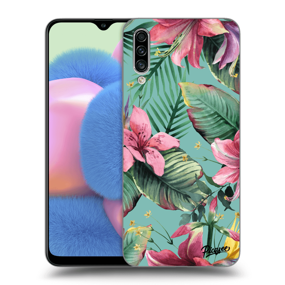 Picasee silikonový průhledný obal pro Samsung Galaxy A30s A307F - Hawaii