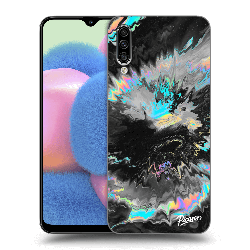 Picasee silikonový průhledný obal pro Samsung Galaxy A30s A307F - Magnetic