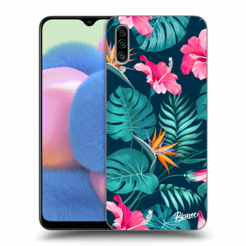 Obal pro Samsung Galaxy A30s A307F - Pink Monstera