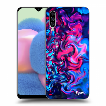 Picasee silikonový černý obal pro Samsung Galaxy A30s A307F - Redlight