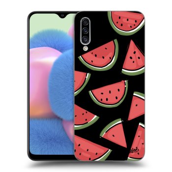 Picasee silikonový černý obal pro Samsung Galaxy A30s A307F - Melone