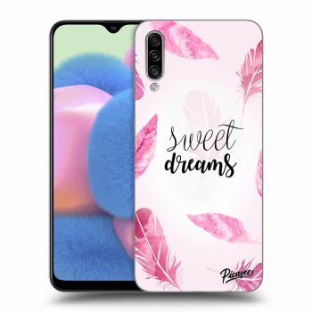 Picasee silikonový průhledný obal pro Samsung Galaxy A30s A307F - Sweet dreams