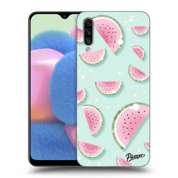 Picasee silikonový průhledný obal pro Samsung Galaxy A30s A307F - Watermelon 2