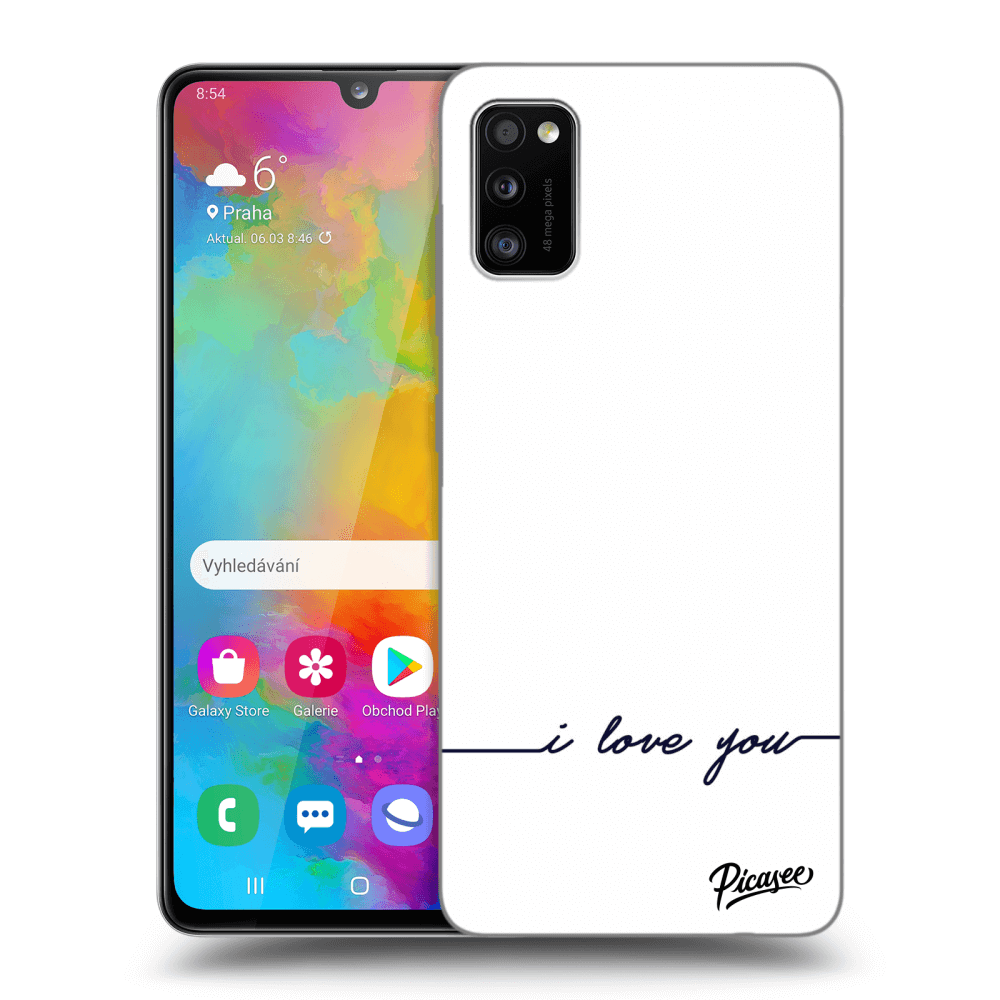 Picasee ULTIMATE CASE pro Samsung Galaxy A41 A415F - I love you