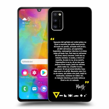 Obal pro Samsung Galaxy A41 A415F - Kazma - BUĎTE TROCHU YESMANI