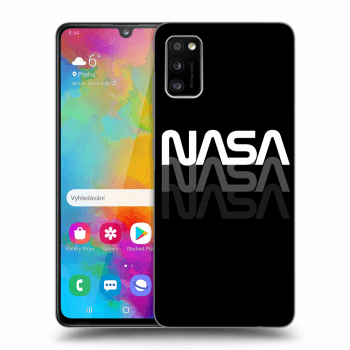 Picasee silikonový černý obal pro Samsung Galaxy A41 A415F - NASA Triple