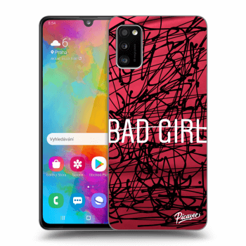 Picasee silikonový průhledný obal pro Samsung Galaxy A41 A415F - Bad girl
