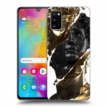 Obal pro Samsung Galaxy A41 A415F - Gold - Black