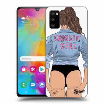 Obal pro Samsung Galaxy A41 A415F - Crossfit girl - nickynellow