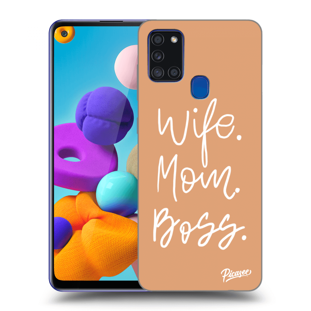 Picasee ULTIMATE CASE pro Samsung Galaxy A21s - Boss Mama