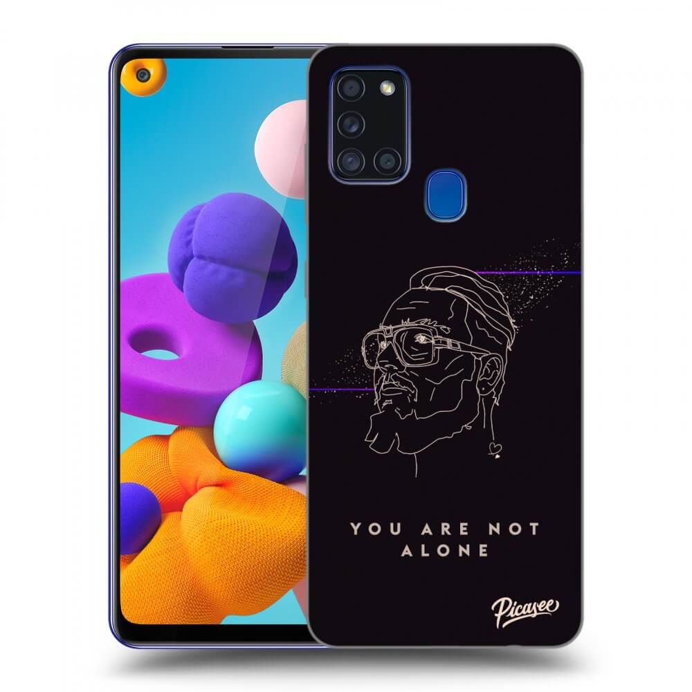 Picasee ULTIMATE CASE pro Samsung Galaxy A21s - You are not alone