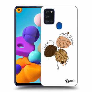 Picasee ULTIMATE CASE pro Samsung Galaxy A21s - Monstera