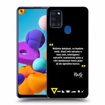 Obal pro Samsung Galaxy A21s - Kazma - MŮŽETE DOKÁZAT, CO BUDETE CHTÍT