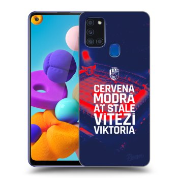 Picasee ULTIMATE CASE pro Samsung Galaxy A21s - FC Viktoria Plzeň E