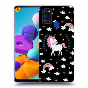 Obal pro Samsung Galaxy A21s - Unicorn star heaven
