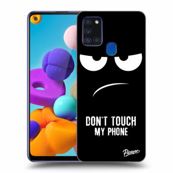 Obal pro Samsung Galaxy A21s - Don't Touch My Phone