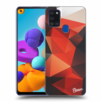 Picasee silikonový průhledný obal pro Samsung Galaxy A21s - Wallpaper 2