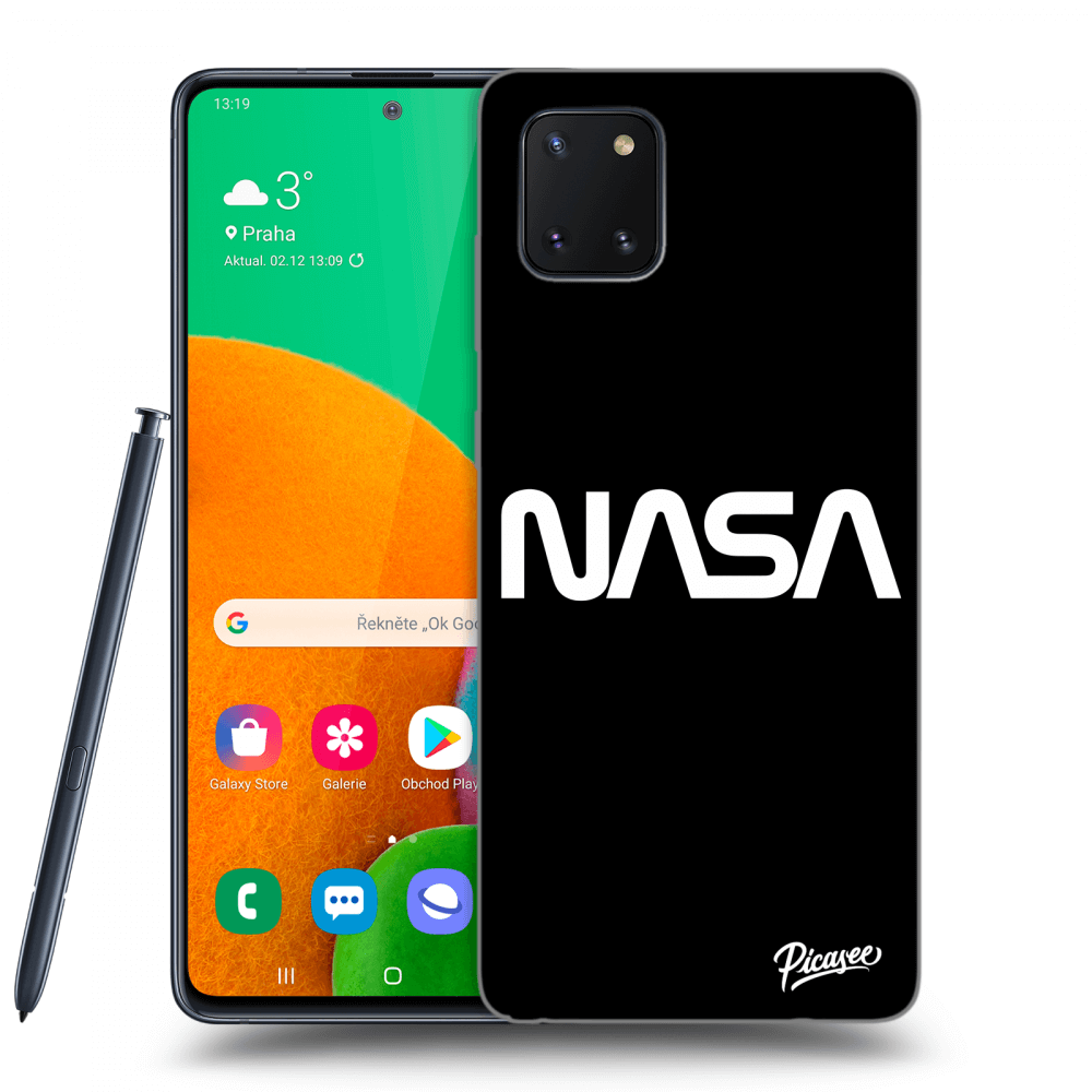 Picasee silikonový černý obal pro Samsung Galaxy Note 10 Lite N770F - NASA Basic