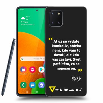 Obal pro Samsung Galaxy Note 10 Lite N770F - Kazma - SVĚT PATŘÍ TĚM, CO SE NEPOSEROU