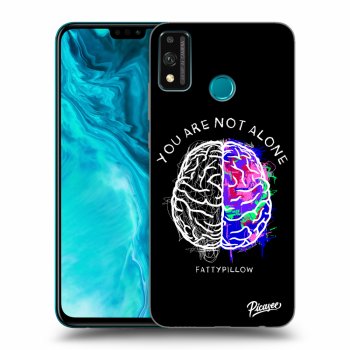 Obal pro Honor 9X Lite - Brain - White