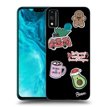 Obal pro Honor 9X Lite - Christmas Stickers