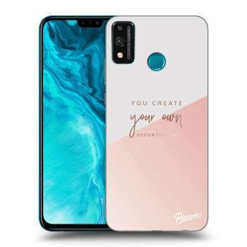 Picasee silikonový průhledný obal pro Honor 9X Lite - You create your own opportunities