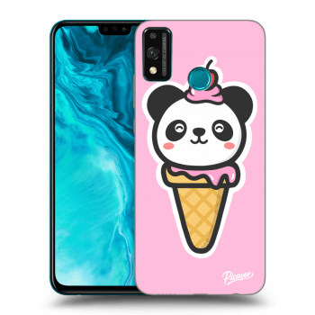 Picasee silikonový průhledný obal pro Honor 9X Lite - Ice Cream Panda