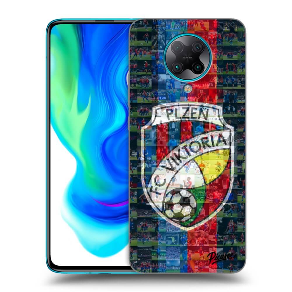 Picasee silikonový černý obal pro Xiaomi Poco F2 Pro - FC Viktoria Plzeň A