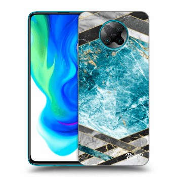 Obal pro Xiaomi Poco F2 Pro - Blue geometry