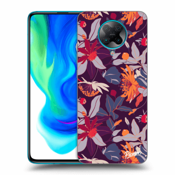 Obal pro Xiaomi Poco F2 Pro - Purple Leaf